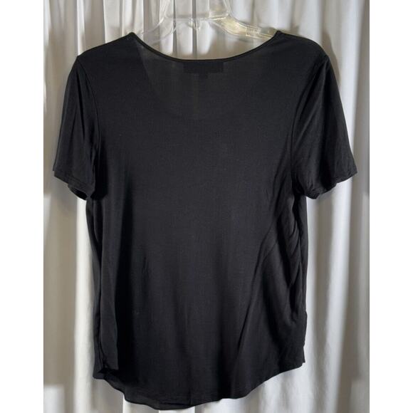 Ann Taylor LOFT Short Sleeves Media T Shirt Blue S Minimalist 72-36 - Picture 11 of 13